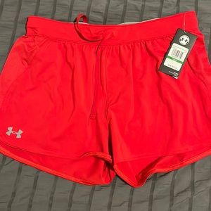 Under Armour Red Heat Gear Shorts BNWT